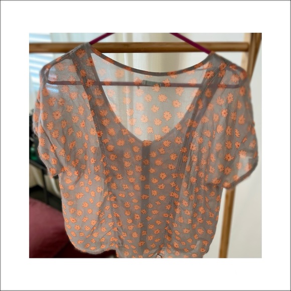 Kimch Blue blouse - size S - Picture 2 of 3